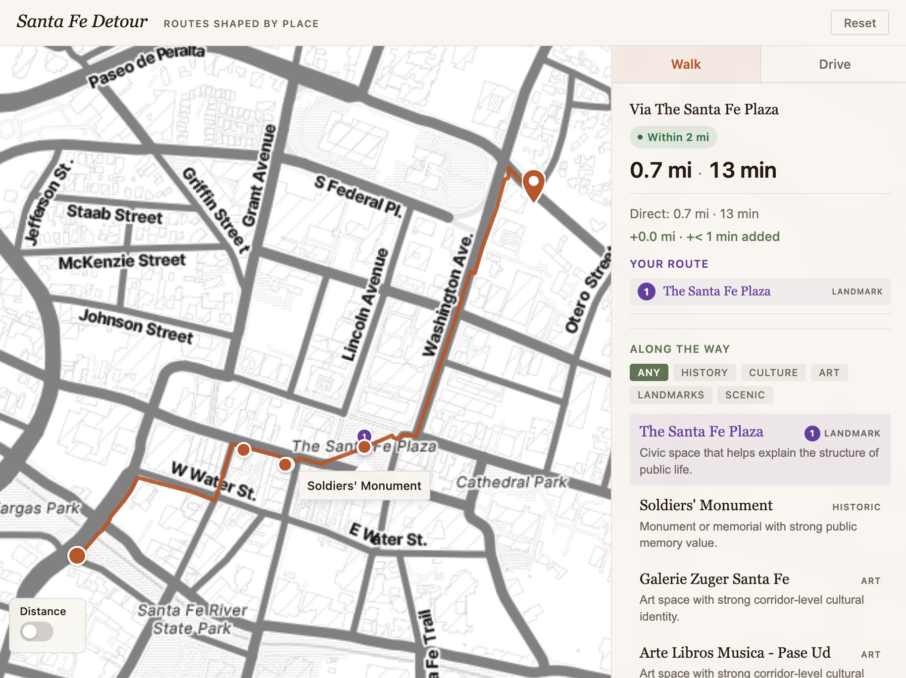 Santa Fe Detour screenshot