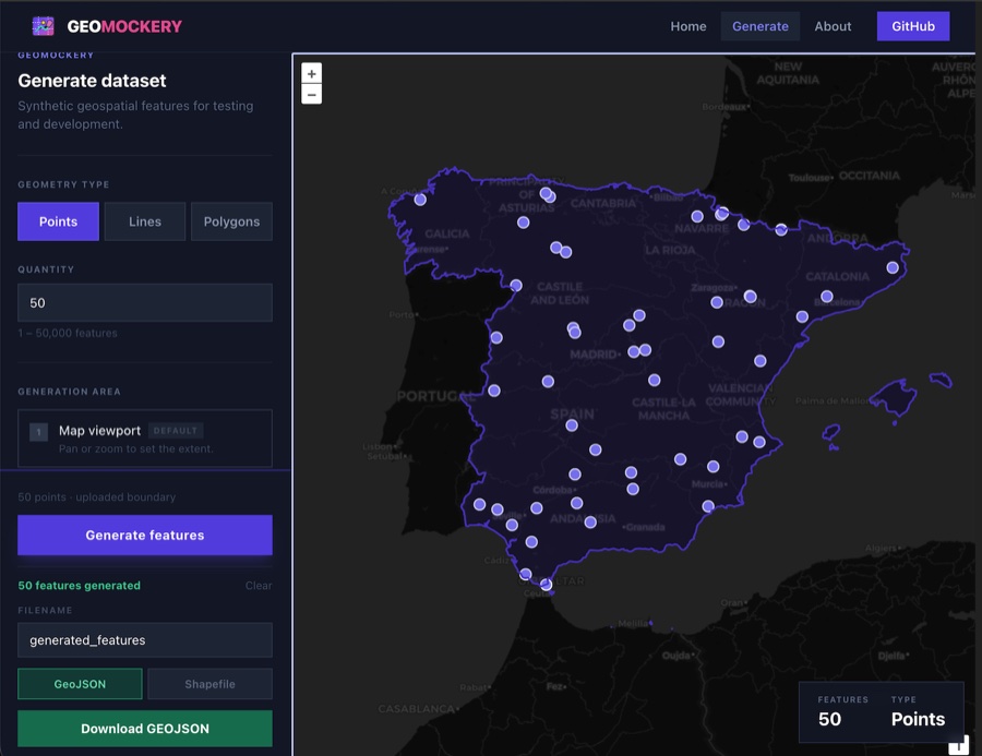 Geomockery screenshot